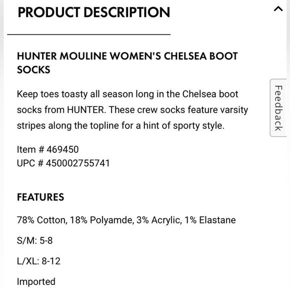 Hunter Quarter Length Socks  - Picture 2 of 4